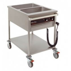 Bain Marie Wagen | 2x GN 1/1