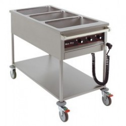 Bain Marie Wagen | 3x GN 1/1